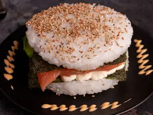 Burger smoked tapa normal