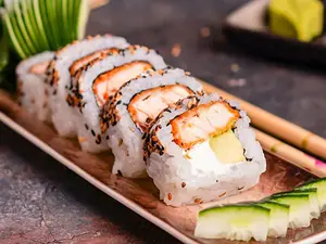 Salmon fried x5