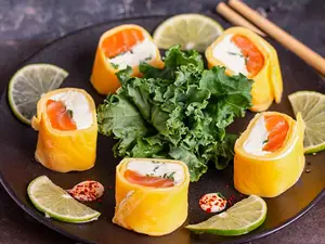Tamago salmon x10