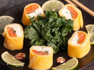 Tamago salmon x5