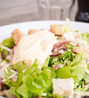 Ensalada césar sin tacc