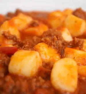 Ñoquis de papa caseros