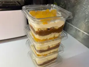 Mini torta duraznos