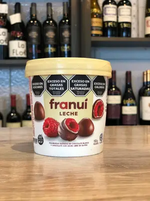 Frambuesas chocolate c/ leche
