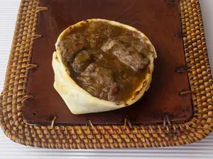 Canastita de carne picante