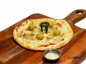 Pizza individual muzzarella + dip