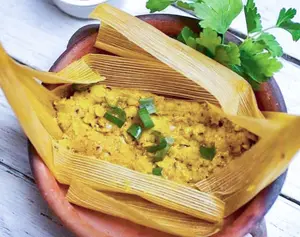 Humita en chala