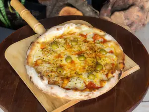 Pizza de mozzarella