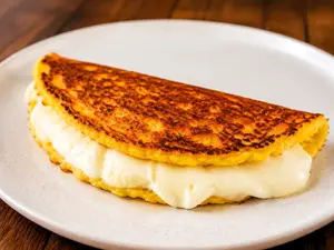 Cachapas con queso de mano