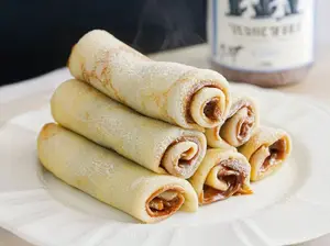 Panqueques de nutella 4 unidades