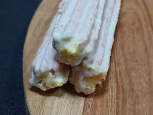 Churro blanco de pastelera