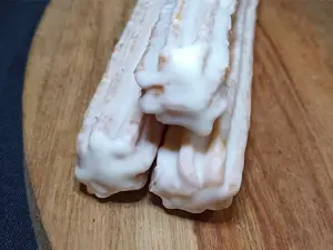 Churro blanco simple