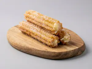 Churro de crema pastelera