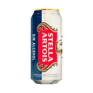 STELLA SIN ALCOHOL LATA