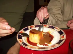 Flan de Chocolate