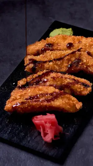 Bastones de Pollo c/ salsa teriyaki