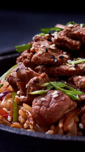 Wok de Cerdo
