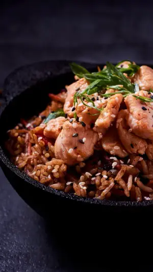 Wok de Pollo