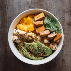 Poke vegetariana