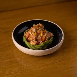 Tartar de Trucha y palta