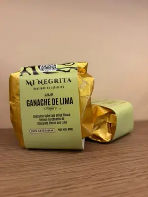 Alfajor ganache de lima 110gr