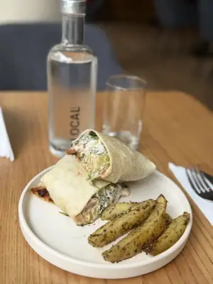 Wrap de Bondiola Desmechada