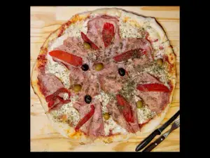 Jamón y Morrón Grande (30cm)