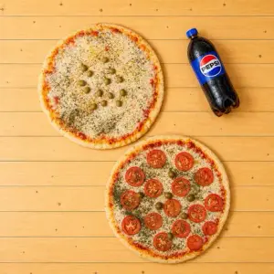 Muzza + napo + bebida 1.5l