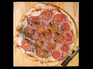 Napolitana con Jamón Grande (30cm)