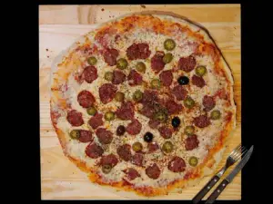 Pepperoni c/ Jalapeños Grande (30cm)