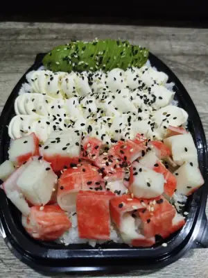 Chirasi o poke de Kanikama sin taac