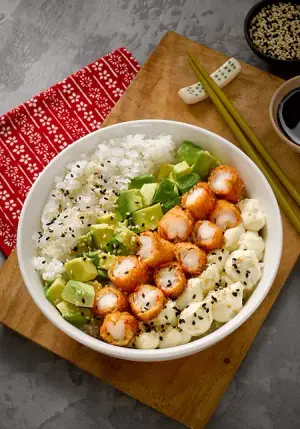 Langos salad