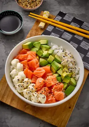 Salmon salad
