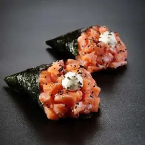 Temaki de salmon x1