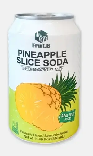 Fruit Anana slice soda