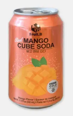 Fruit Mango cubo soda