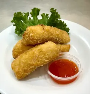Crunchy salmon 3pz Tapa