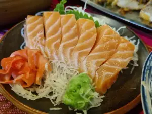 Sashimi de Salmón x5pz