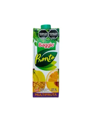 BAGGIO JUGO MANZ/ MULTI/ NARANJA 1 LT