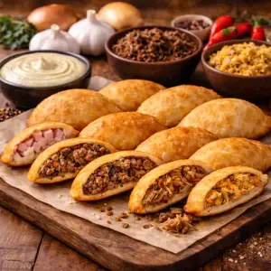 Promo 6 Pastelitos SURTIDOS + Salsa