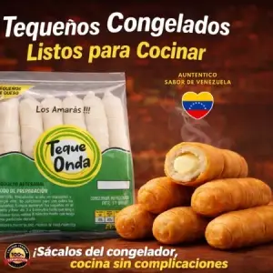 TEQUEÑOS CONGELADOS Queso Pack 12  UNDS. (TO DETAL)