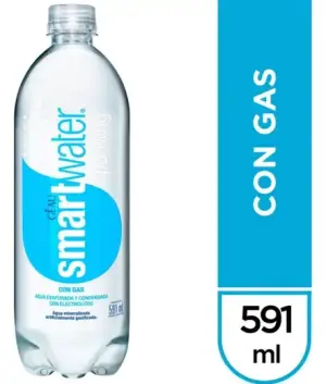 Agua Smartwater con gas
