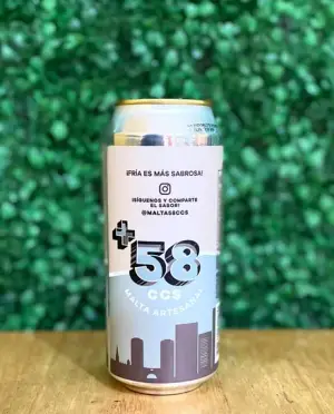 Malta Artesanal + 58 Ccs 473ml