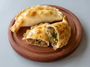 Empanada de carne picante
