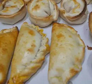 Empanada palmito con jamón