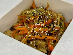 Salteado arroz cerdo