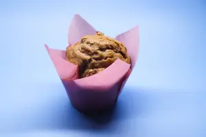 Muffin Vegano De Banana
