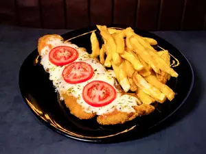 Milanesa de ternera napolitana