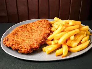 Milanesa de ternera simple