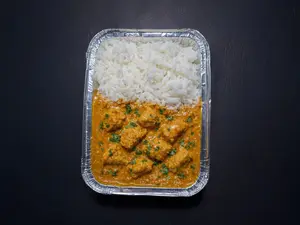 Butter chicken y rice